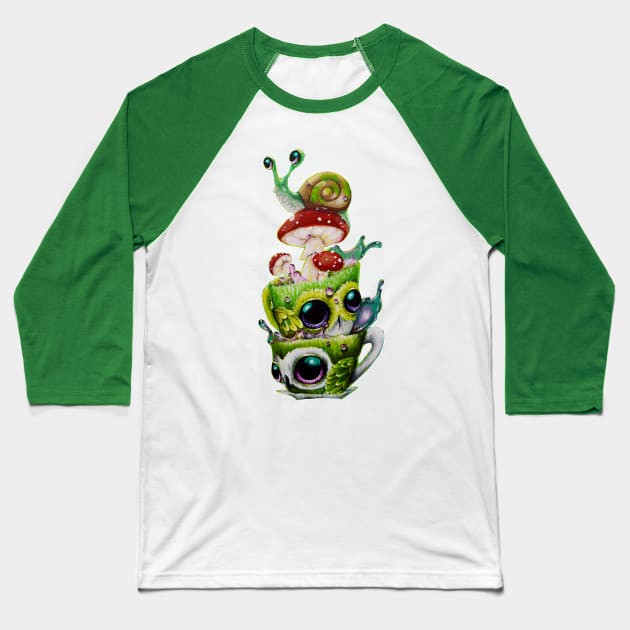 greenmugtower Baseball T-Shirt by Artelies202